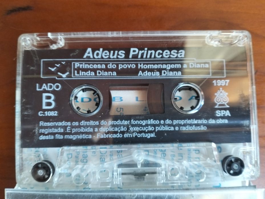 Antiga K7 Homenagem à Princesa Diana