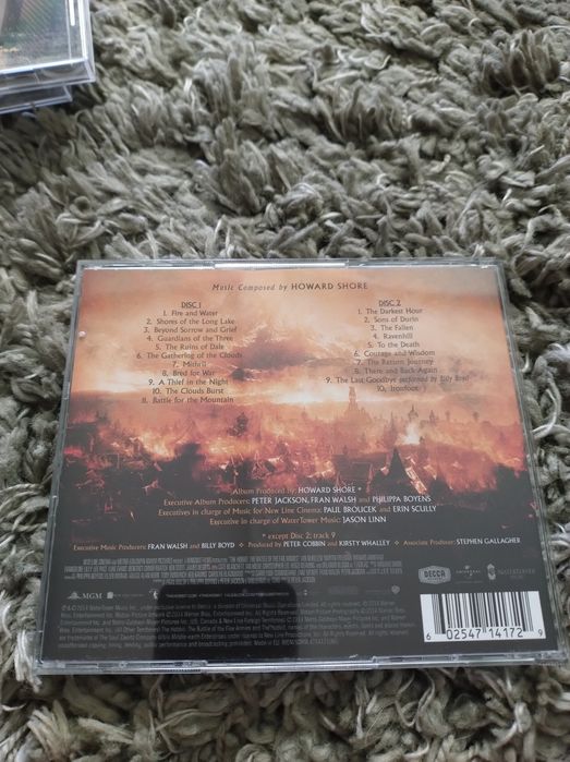 Hobbit Soundtrack 2x płyta CD