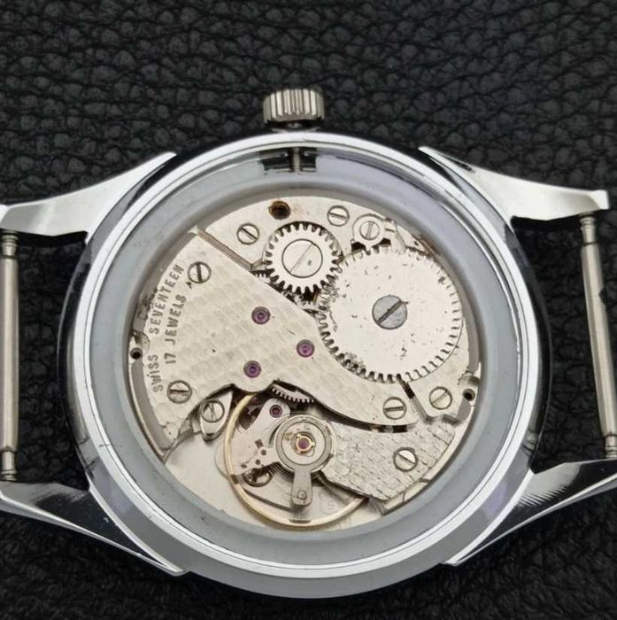 Relógio mecânico Fortis verde a corda de fabrico Suiço