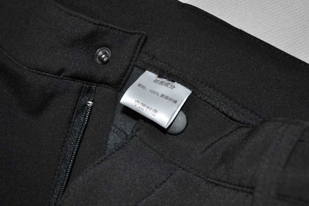 SOFTSHELL M 82cm 32/30 męskie spodnie trekkingowe lekko ocieplane s1v