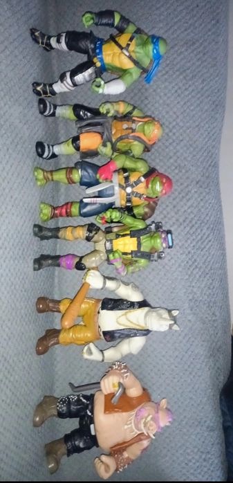 Żółwie ninja zestaw