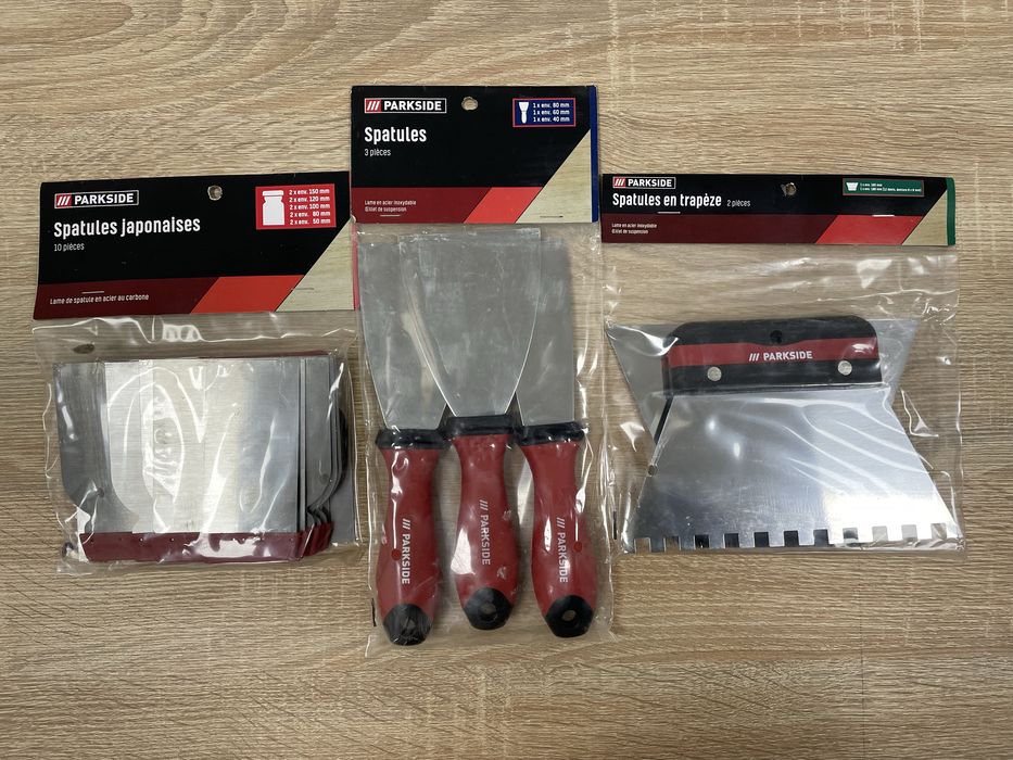 Набор шпателей PARKSIDE (виды и цены в описании)