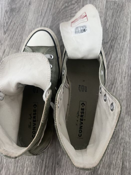 Converse високі хакі 37р  . Стан гарний