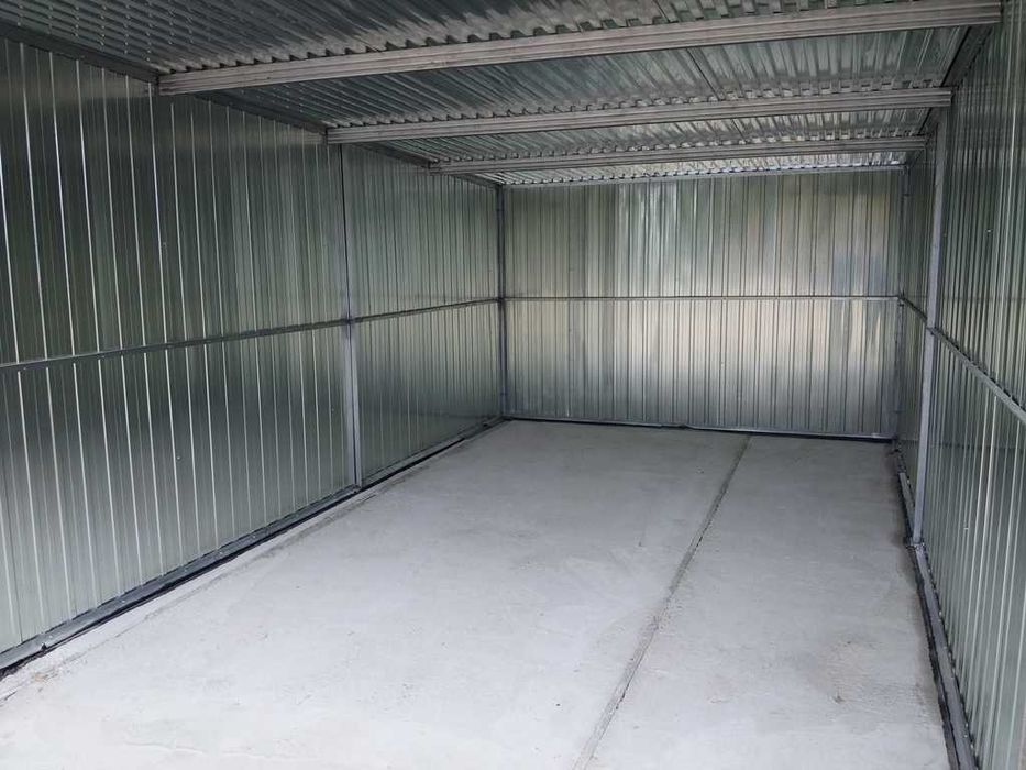 Garaż magazyn blaszany blaszak pomieszczenie gospodarcze do wynajęcia 3mx5m 15 m2 Ozorków