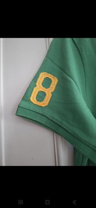 Polo Verde Puma - Homem (M)