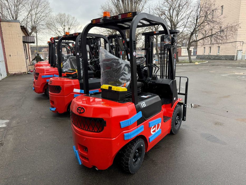 Новий вилочний навантажувач EP 18T8 1.8т/3м бок.зміщ 2025р гарантія 2р