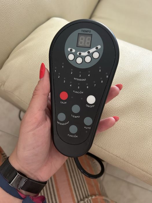 Sofá de massagens extensivel