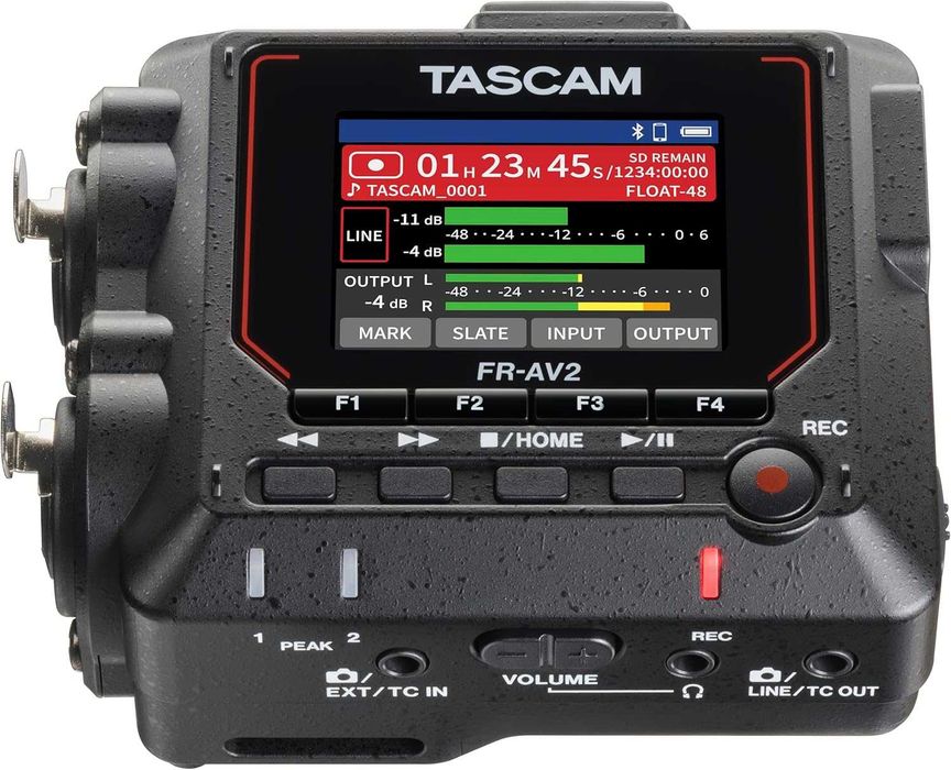 Gravador TASCAM FR-AV2 com AK-BT2