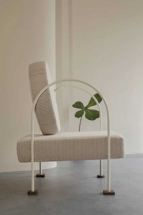 Cadeirão de Design em tecido