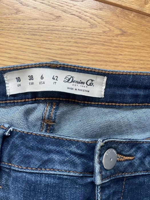 Spodnie jeansowe granatowe