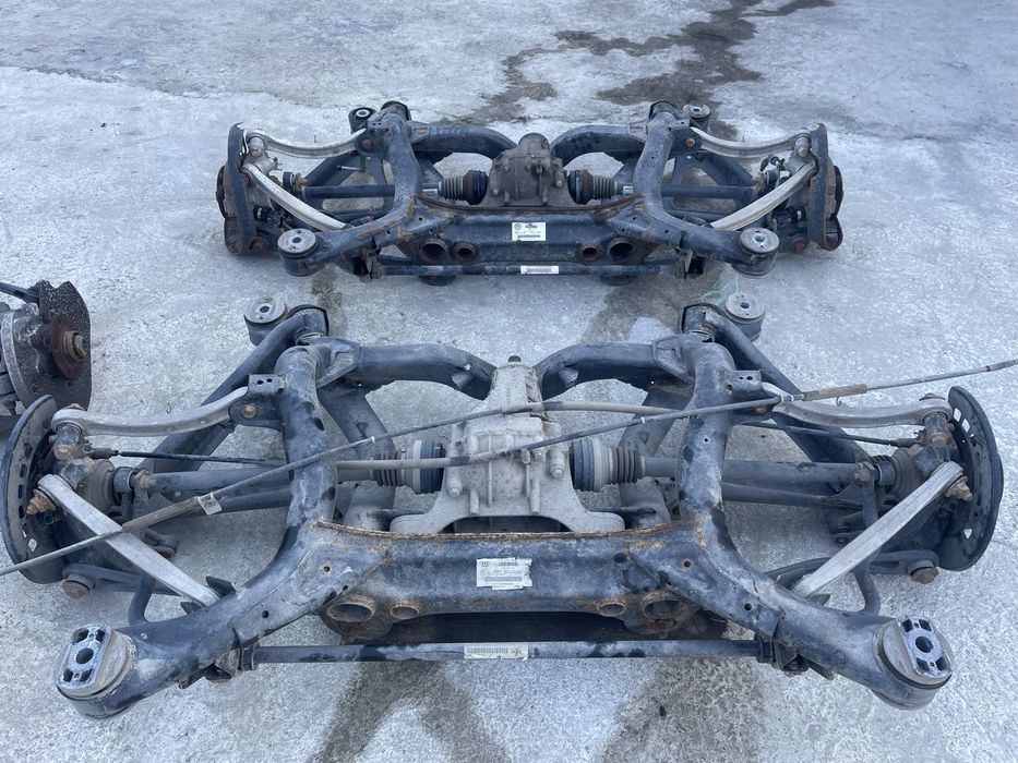 Подрамник рычаги ступица Audi Q7 Touareg Cayenne