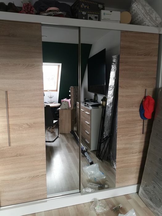 Szafa plus komoda i bielizniarka