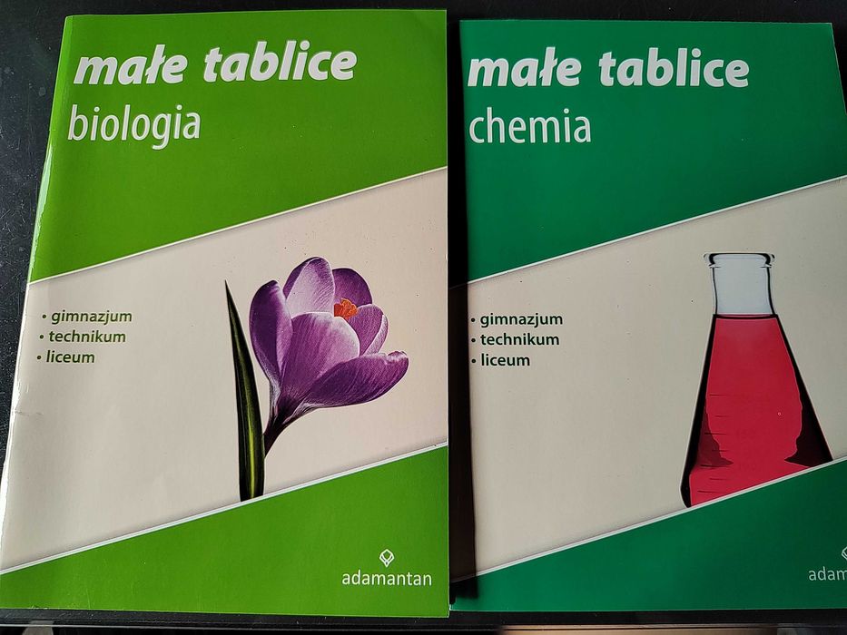Małe tablice- biologia i chemia