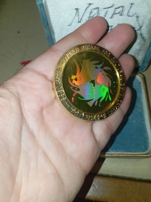 Medalha chinesa bom estado