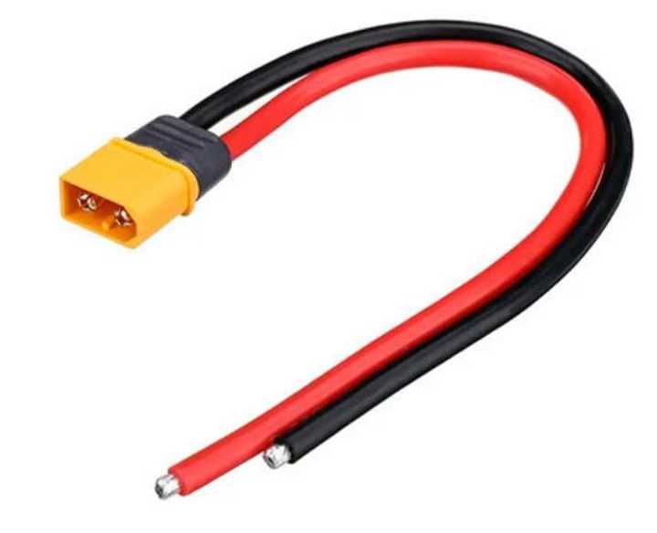 Кабель Amass XT60 Male 12AWG коннектор XT60 разъем дріт дрона