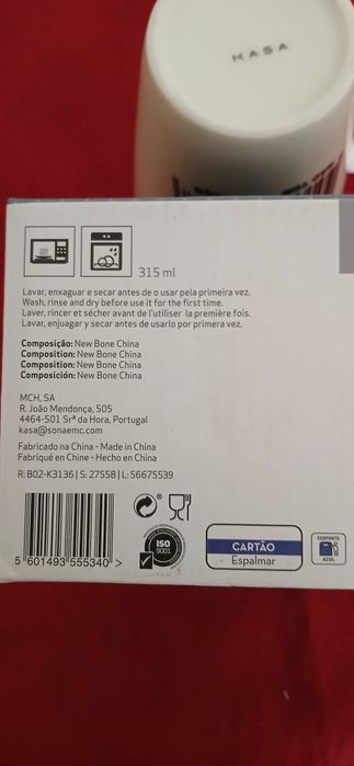 Caneca Kasa, nova