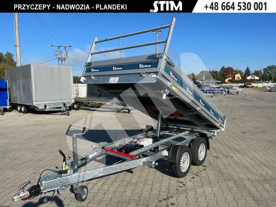 Cheval Liberte Debon PW 2.4 E  Nowa przyczepa, wywrot trzy strony, DMC 2600kg