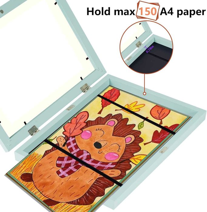 851 Sztuczna ramka dla dzieci z otworem z przodu, wymienna