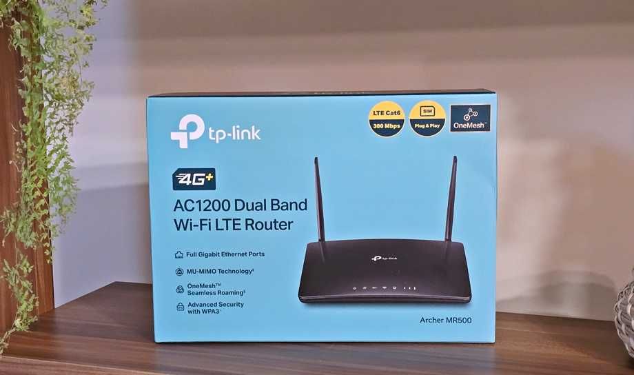 Router 4G+ TP-Link MR500 AC1200 - Livre SIM