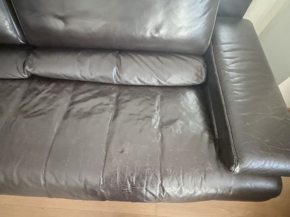 Sofa em pele da Rolf Benz