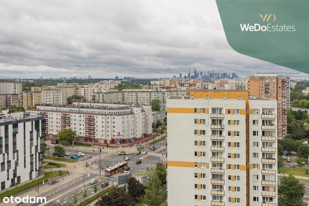 3 pokoje - widok ponad Warszawę w cenie!