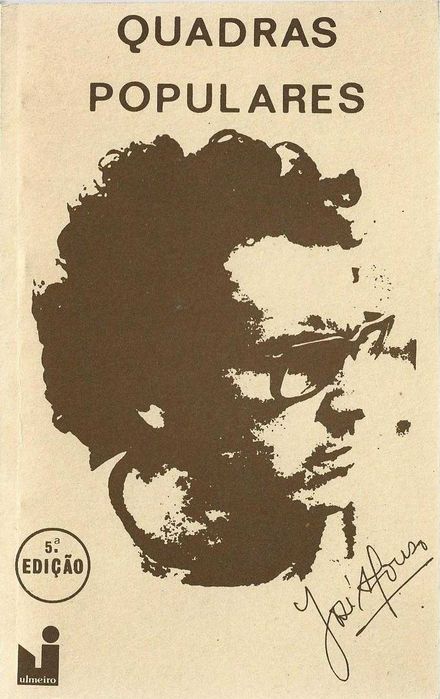 José Afonso	- - -		Quadras Populares	- - - - -	Livro