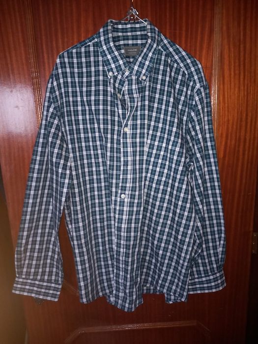 Camisa verde em algodão da MO