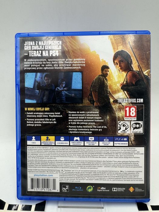 PL The Last Of Us Remastered Ps4 Ps5 Gwarancja