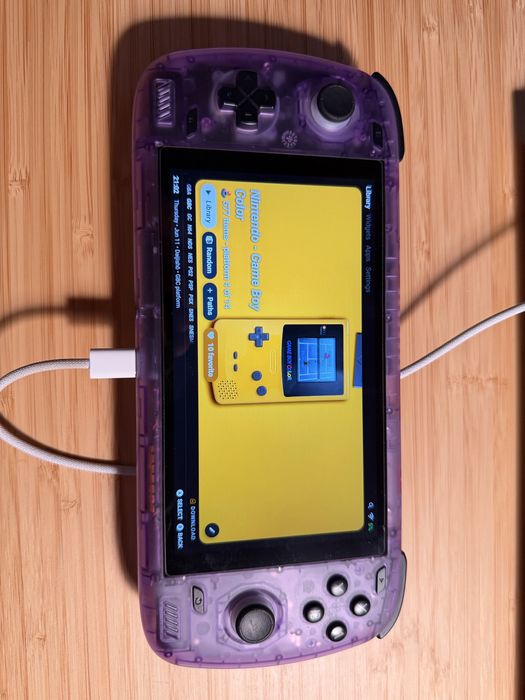 AYN Odin 2 (12GB RAM / 256GB Storage) – Transparent Purple