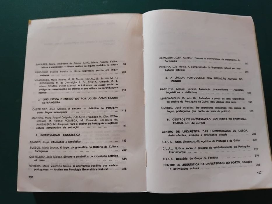 1º Encontro Nacional Para a Investigação e Ensino do Português