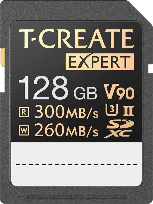 Карти пам'яті Team T-CREATE Expert SDXC UHS-II U3 V90, 128 Гб, НОВІ