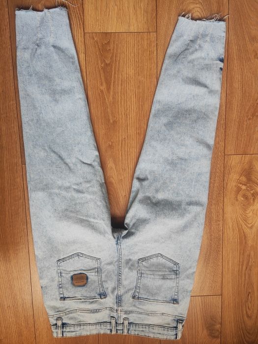 Jeansy męskie carrot fit