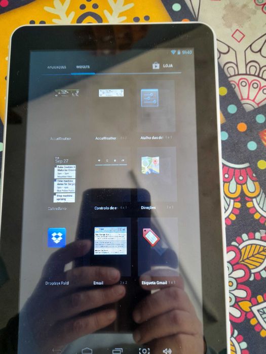 tablet como nova sem riscos imagem e som espetacular.