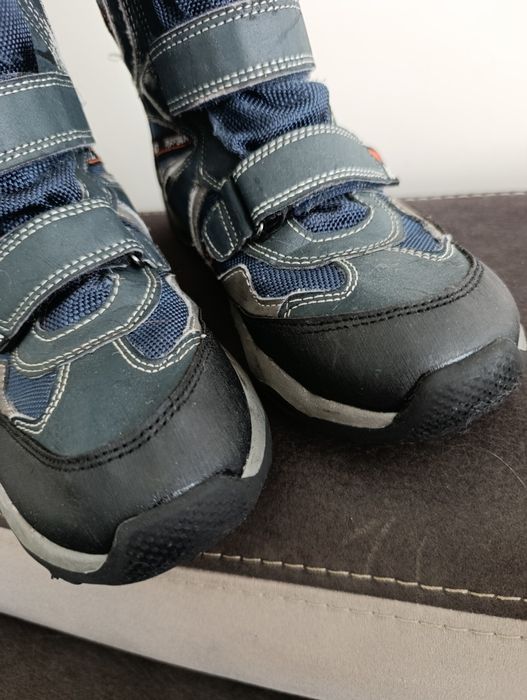 Cortina kozaki niebieskie dziecięce