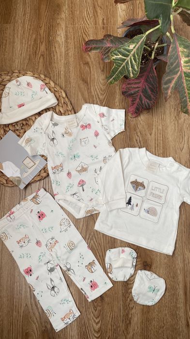 Комплект набір bonito 0-3 міс (56-62 р) костюм боді + кофта + штани