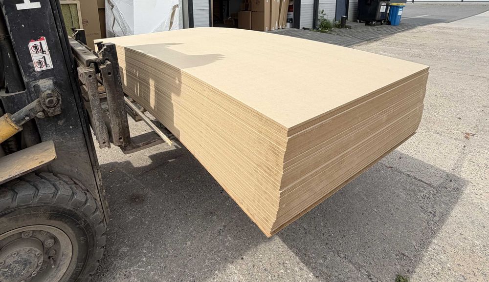 MDF surowa  10 mm  /  18 mm 1220X 2440