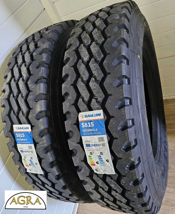 315/80R22.5 (1140netto) SAILUN  S815 PRZÓD budowlany opony opona prowa