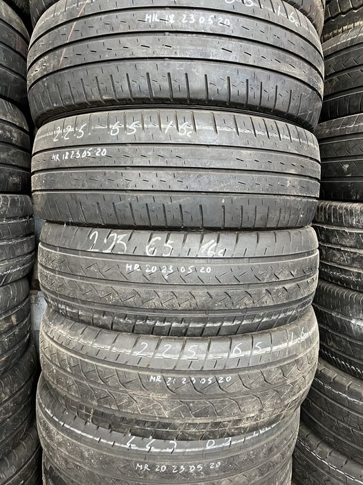 Продам резину 225 65 R 16 с шиномонтаж выкатка правка диска