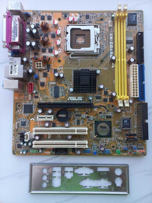 Системна плата Asus P5VD2-MX з кулером