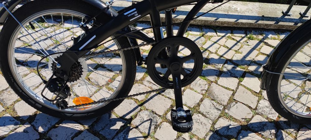 Bicicleta dobrável wayscral como nova ou troco por bicicleta de montanha  ou trotinete eléctrica