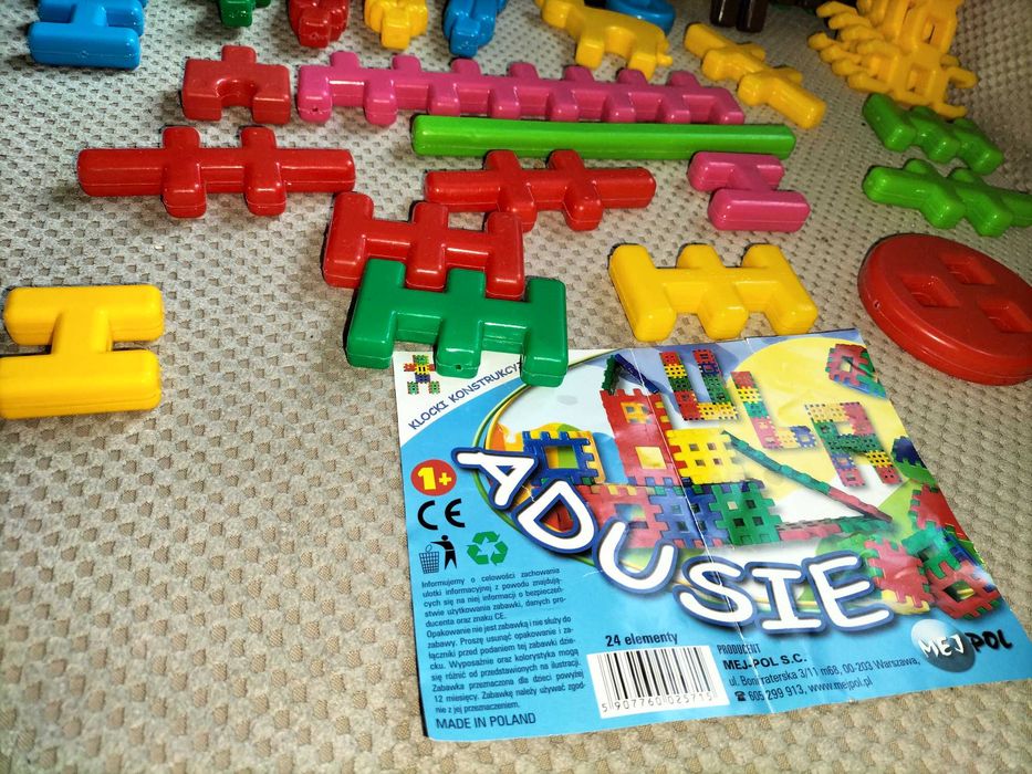 Klocki Hemar + Adusie komplet Łódź Radogoszcz