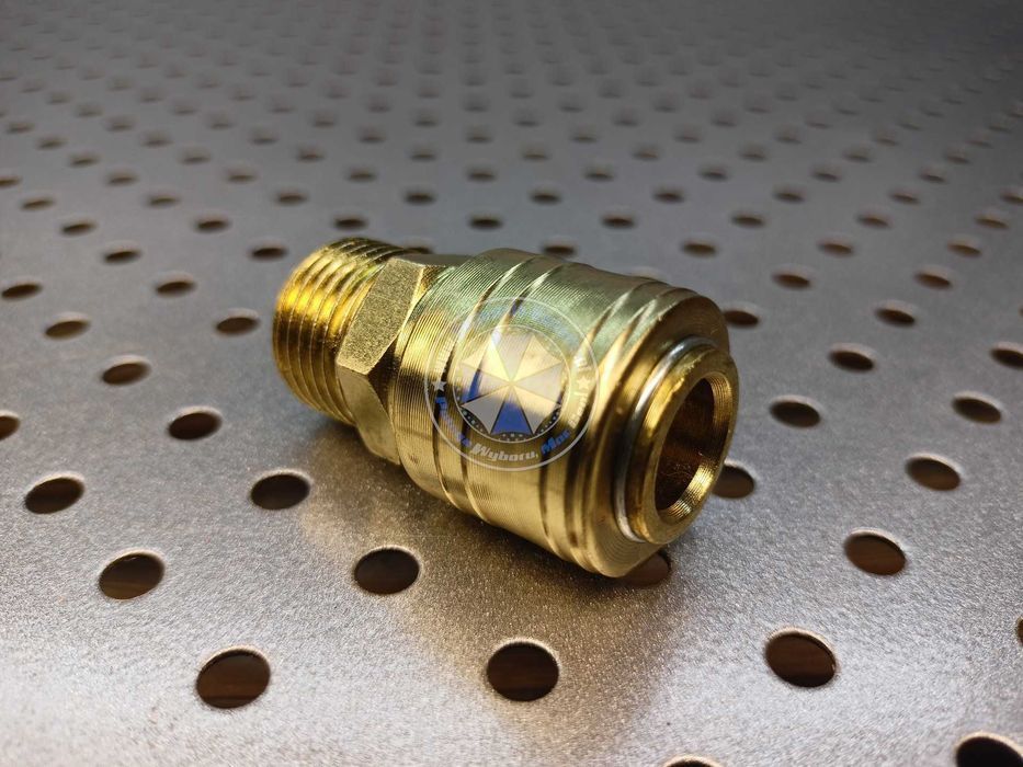 Szybkozłączka pneumatyczna 1/2" typ żeński gwint zewnętrzny