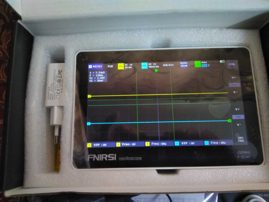 Fnirsi 2C53P, DPOX180H, DPOS350P, 1013D, 1014D осцилограф