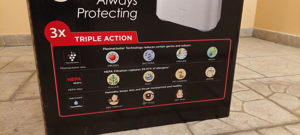 Oczyszczacz i nawilżacz Sharp KC d40euw