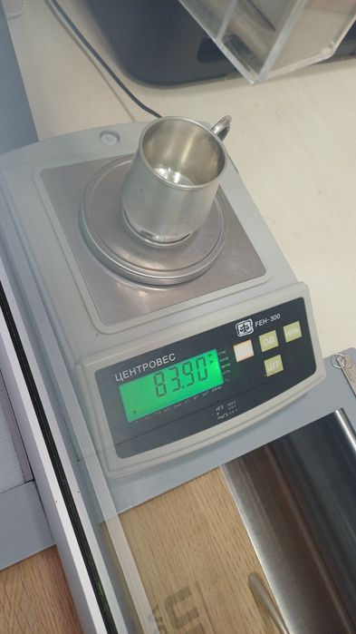 Чашка кавова срібло 84