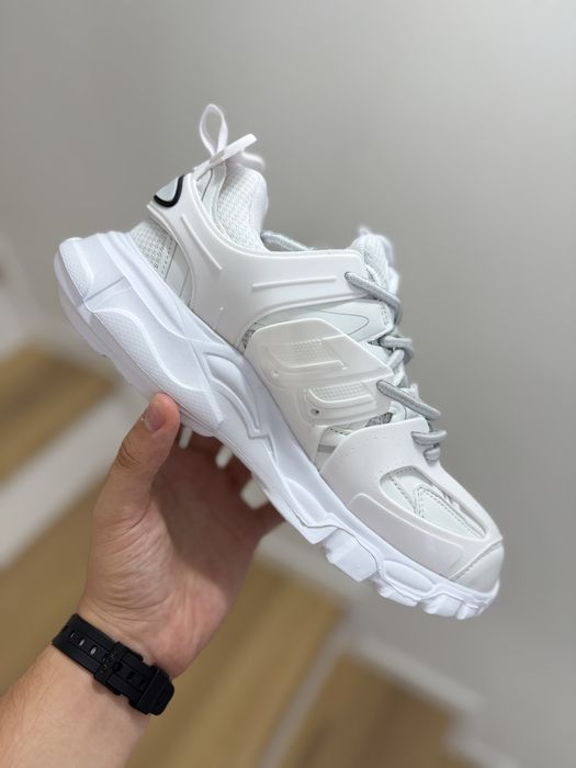 Balenciaga Track White 38 | Жіночі кросівки баленсиага трак білі 38