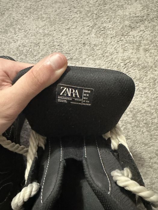 Sapatos Zara x Lanvins Rope Laces