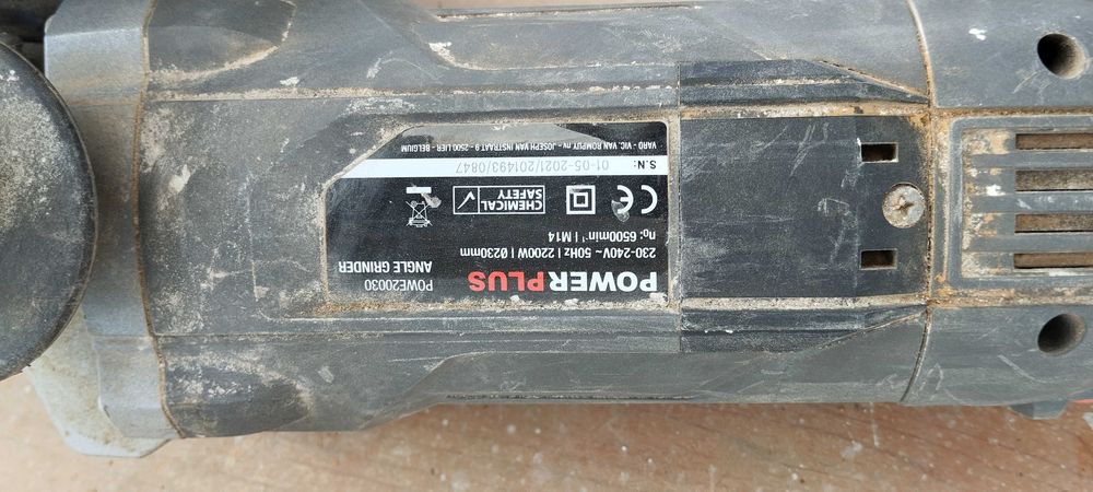 Rebarbadora angular com pouca utilização64553322560385121