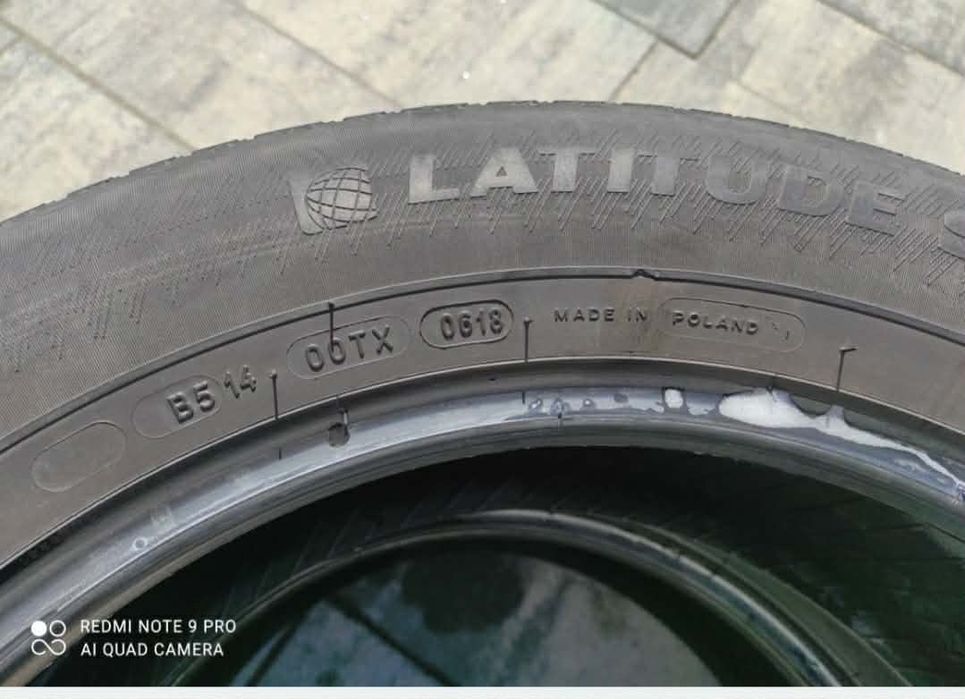 Opony  Michelin 225/60r18