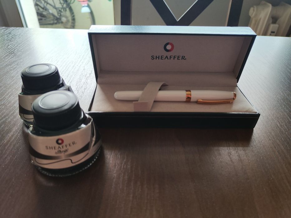 Pióro wieczne Sheaffer Prelude White + atrament